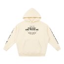 Psalm 23:4 For You Are With Me Christian Oversized Fleece Hoodie - Encore2woApricotS