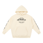 Psalm 23:4 For You Are With Me Christian Oversized Fleece Hoodie - Encore2woApricotS