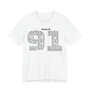 Psalm 91 Full Chapter Scripture Graphic Tee Faith Inspired Shirt - Encore2woRedS