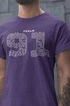 Psalm 91 Full Chapter Scripture Graphic Tee Faith Inspired Shirt - Encore2woTeam PurpleS
