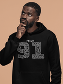Psalm 91 Scripture Hoodie My Refuge and Fortress Faith Sweatshirt - Encore2woHeliconiaS