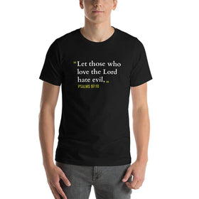 Psalms 91:10 Unisex T-Shirt - Encore2woBlackS