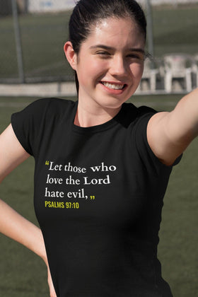 Psalms 91:10 Unisex T-Shirt - Encore2woBlackS