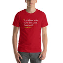 Psalms 91:10 Unisex T-Shirt - Encore2woRedS