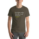 Psalms 91:10 Unisex T-Shirt - Encore2woArmyS