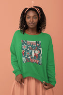 Reindeer 'I'm Not So Ugly' Ugly Christmas Sweater Unisex Heavy Blend™ Sweatshirt - Encore2woSIrish Green