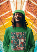 Reindeer 'I'm Not So Ugly' Unisex Christmas Sweatshirt - Encore2woSIrish Green