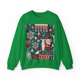 Reindeer 'I'm Not So Ugly' Unisex Christmas Sweatshirt - Encore2woSIrish Green