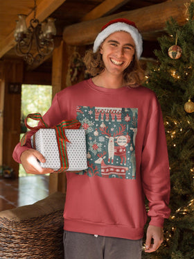 Reindeer 'I'm Not So Ugly' Unisex Christmas Sweatshirt - Encore2woSIrish Green