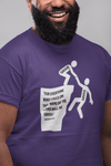 Saved by the Savior Romans 10 13 Christian Graphic Tee - Encore2woTeam PurpleS