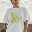 Seek Peace Comfort Colors Dove T-Shirt - Encore2woIvoryS