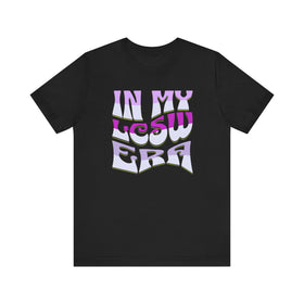Social Worker In My Era Graphic Tee Trendy Career Appreciation Shirt - Encore2woBlackS