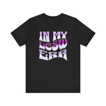 Social Worker In My Era Graphic Tee Trendy Career Appreciation Shirt - Encore2woBlackS