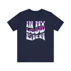 Social Worker In My Era Graphic Tee Trendy Career Appreciation Shirt - Encore2woNavyS