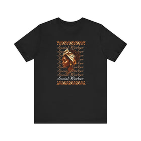 Social Worker Inspirational Activist Tee Empowering Career Gift Shirt - Encore2woBlackS