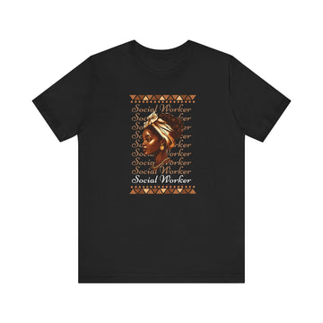 Social Worker Inspirational Activist Tee Empowering Career Gift Shirt - Encore2woBlackS