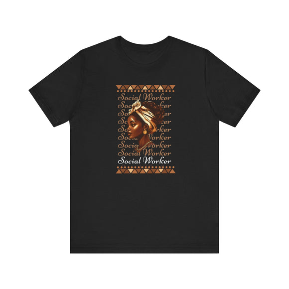 Social Worker Inspirational Activist Tee Empowering Career Gift Shirt - Encore2woBlackS