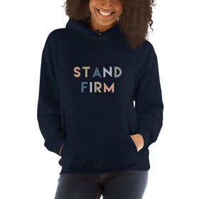 Stand Firm Unisex Hoodie – I Corinthians 16:13 - Encore2woNavyS