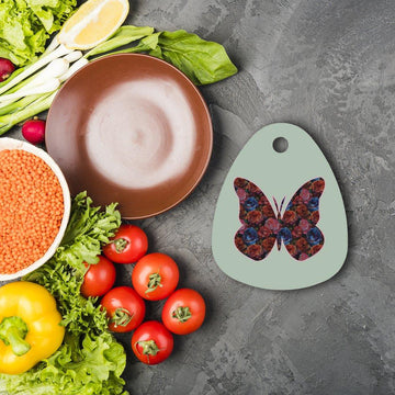 Sublimation Glass Cutting Board - Round & Water Droplet - Encore2woDroplet Shape Cutting Board
