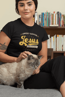 Sweet Savior Jesus King of Kings Tee Christian Faith Shirt - Encore2woBlackS