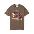 Teach with Faith T-Shirt — Christian Teacher Tee with Proverbs 3:5 Design - Encore2woBlossomS