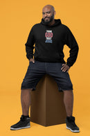 Thank God Trust Jesus Hoodie Faith - Inspired Religious Apparel Unisex Heavy Blend™ - Encore2woNavyS