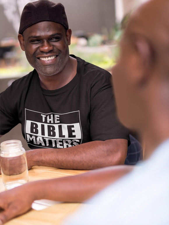 The Bible Matters Unisex T-Shirt - Encore2woBlackL