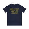 The Lord Is Always With You Inspirational Scripture Tee - Encore2woNavyS