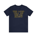The Lord Is Always With You Inspirational Scripture Tee - Encore2woNavyS