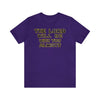 The Lord Is Always With You Inspirational Scripture Tee - Encore2woTeam PurpleS