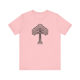 Tree of Life Christian Graphic Tee Symbolic Faith Inspired Shirt - Encore2woPinkS