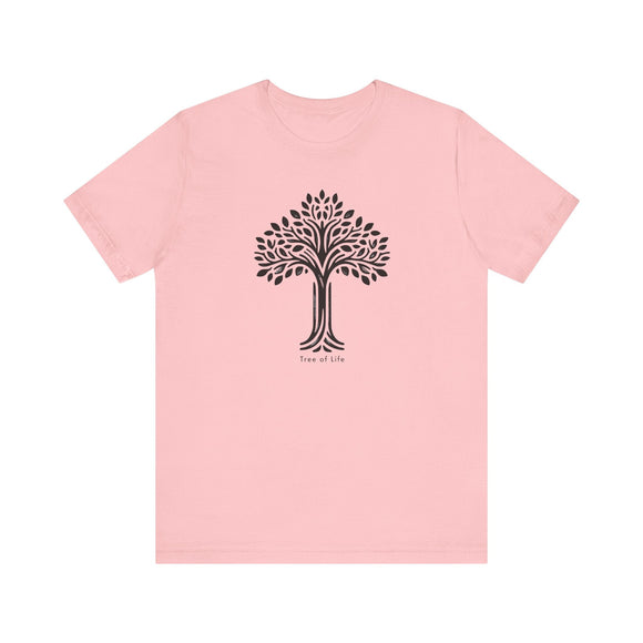 Tree of Life Christian Graphic Tee Symbolic Faith Inspired Shirt - Encore2woPinkS