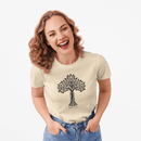 Tree of Life Christian Graphic Tee Symbolic Faith Inspired Shirt - Encore2woYellowS
