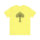 Tree of Life Christian Graphic Tee Symbolic Faith Inspired Shirt - Encore2woYellowS