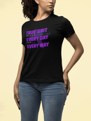 True Grit Battling Every Day Motivational T-Shirt Tee - Encore2woBlackS