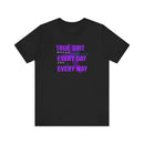 True Grit Motivational T-Shirt - Battling Every Day - Encore2woBlackS