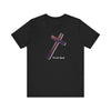 Trust God Wooden Cross Inspirational Christian Graphic Tee - Encore2woBlackS