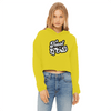 Trust in God Cropped Raw Edge Hoodie Womens Christian Sweatshirt - Encore2woYellowXS