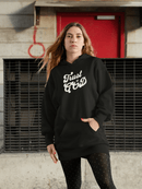 Trust in God Hoodie Dress Christian Casual Womens Apparel - Encore2woLight GreyXS