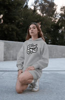 Trust in God Hoodie Dress Christian Casual Womens Apparel - Encore2woLight GreyXS