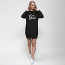 Trust in God Hoodie Dress Christian Casual Womens Apparel - Encore2woBlackXS