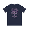 Trust in God Jeremiah 17:7 Christian Graphic Tee Faith Inspired Shirt - Encore2woNavyS