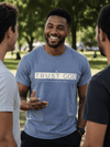 Trust in God Minimalist Design T-Shirt - Encore2woSteel BlueM