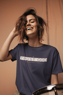 Trust in God Minimalist Design T-Shirt - Encore2woNavyS