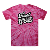 Trust in God Tonal Spider Tie Dye Christian Graphic Tee - Encore2woPinkUnisexS