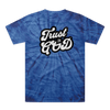 Trust in God Tonal Spider Tie Dye Christian Graphic Tee - Encore2woBlueUnisexS