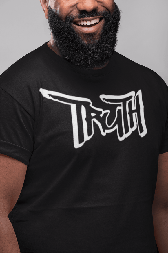 Truth Bella Canvas 3001 Graphic Tee Bold Faith Streetwear Shirt - Encore2woBlackXS