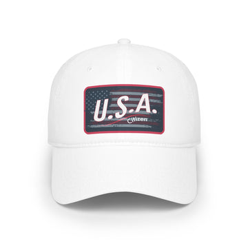 USA Citizen Low Profile Baseball Cap - Encore2woWhiteOne size