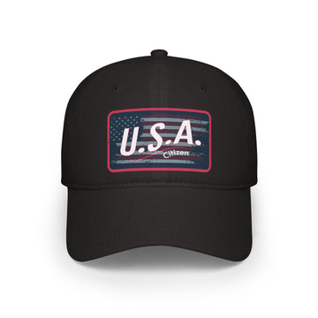 USA Citizen Low Profile Baseball Cap - Encore2woBlackOne size