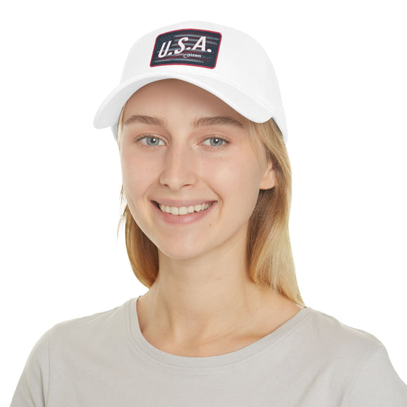 USA Citizen Low Profile Baseball Cap - Encore2woWhiteOne size